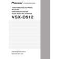 PIONEER VSXD512S Manual de Usuario