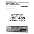 PIONEER KEH1150 Manual de Usuario