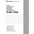 PIONEER DJM1000 Manual de Usuario