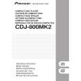 PIONEER CDJ-800MK2 Manual de Usuario