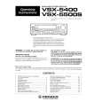 PIONEER VSX5400 Manual de Usuario