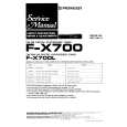 PIONEER FX700/L Manual de Servicio