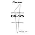 PIONEER DV-525/WYXJ/SP Manual de Usuario