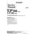 PIONEER SP150 XIN/NC Manual de Servicio