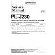 PIONEER PLJ230 Manual de Servicio