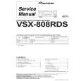 PIONEER VSX808RDS Manual de Servicio