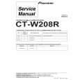 PIONEER CT-W208R/HLXJ Manual de Servicio