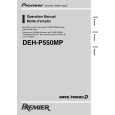 PIONEER DEH-P550MP Manual de Usuario