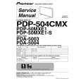 PIONEER PDP504CMX Manual de Usuario