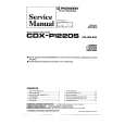 PIONEER CDXP1220S Manual de Servicio