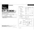 PIONEER CT-X300 Manual de Servicio