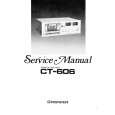 PIONEER CT-606 Manual de Servicio