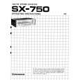 PIONEER SX750V Manual de Usuario