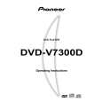 PIONEER DVDV7300D Manual de Usuario