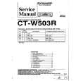 PIONEER CT-W503R Manual de Servicio