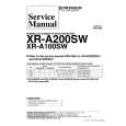 PIONEER XRA200SW Manual de Servicio