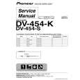 PIONEER DV-454-S Manual de Servicio