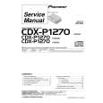PIONEER CDXP1270 Manual de Servicio