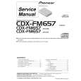 PIONEER CDXFM657 Manual de Servicio