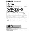 PIONEER DVR-230-S/WYXV52 Manual de Servicio