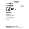 PIONEER SJ320V XE Manual de Servicio