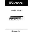 PIONEER SX700L Manual de Servicio