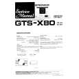 PIONEER GTSX80 Manual de Servicio