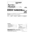 PIONEER CDXM6016ZH EW Manual de Servicio