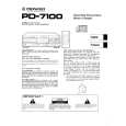 PIONEER PD7100 Manual de Usuario
