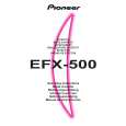 PIONEER EFX-500 Manual de Usuario