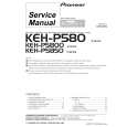 PIONEER KEH-P580UC Manual de Servicio