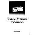 PIONEER TX9800 Manual de Servicio