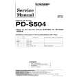 PIONEER PDS504 Manual de Servicio