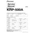 PIONEER KRP-500A Manual de Servicio