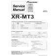 PIONEER XRMT3 Manual de Servicio