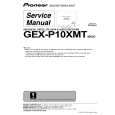 PIONEER GEX-P10XMT Manual de Servicio