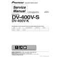 PIONEER DV-400V-S/TDXZTRA Manual de Servicio
