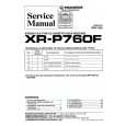 PIONEER XRP760F Manual de Servicio