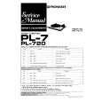PIONEER PL720 Manual de Servicio