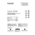 PIONEER VSA701S Manual de Usuario