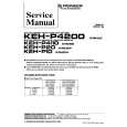 PIONEER KEHP4110 X1IN/EE Manual de Servicio
