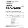 PIONEER PRO-507PU Manual de Servicio