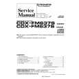 PIONEER CDXFM637S X1N/EW Manual de Servicio