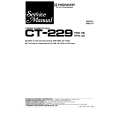 PIONEER CT-229 Manual de Servicio