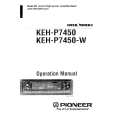 PIONEER KEHP7450 Manual de Usuario