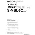 PIONEER S-VSL6C/XTW/E Manual de Servicio