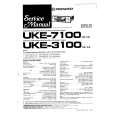 PIONEER UKE3100 Manual de Servicio