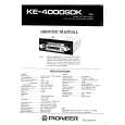 PIONEER KE4000SDK Manual de Servicio