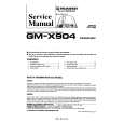 PIONEER GMX904 Manual de Servicio