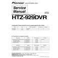 PIONEER HTZ-929DVR/YPWXJ Manual de Servicio